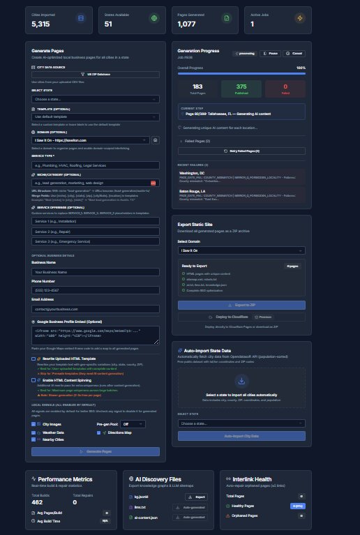 REFRDAI Digital Scout dashboard for deploying territory presence and customer opportunity assets